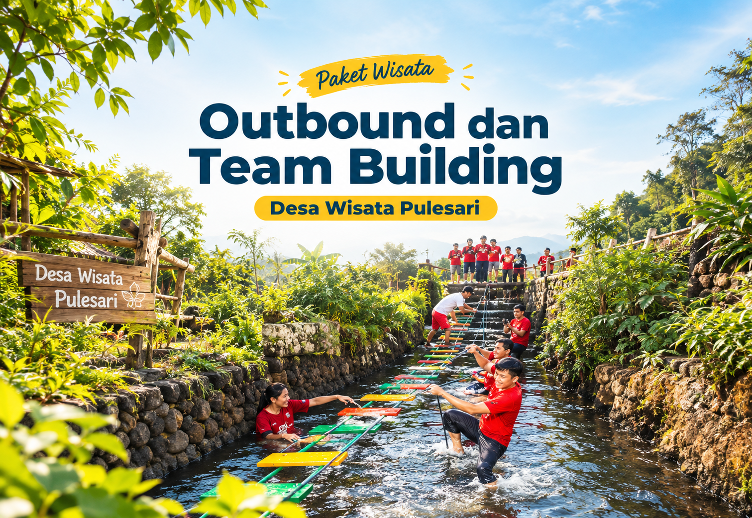 Adventure Team Building in Pulesari