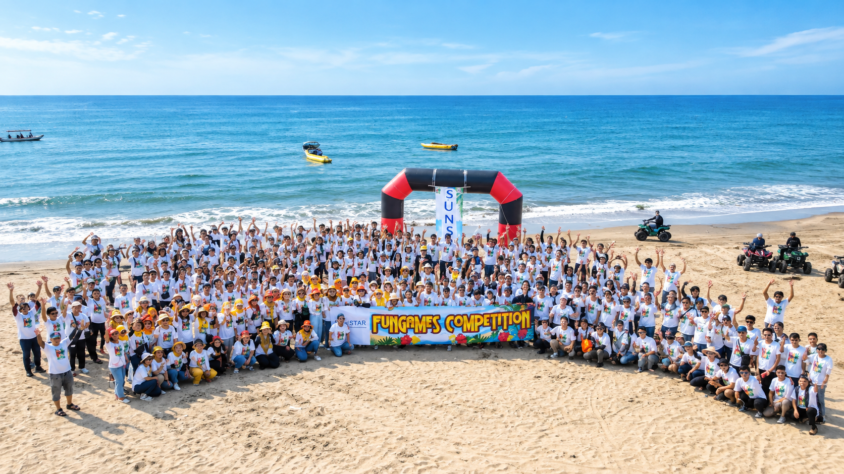 Sunset Beach Fungames Group Photo